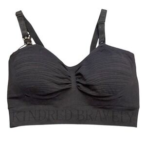 NWT‎ Kindred Bravely Sublime Hands Free Pumping Bra Nursing Bra Black Small